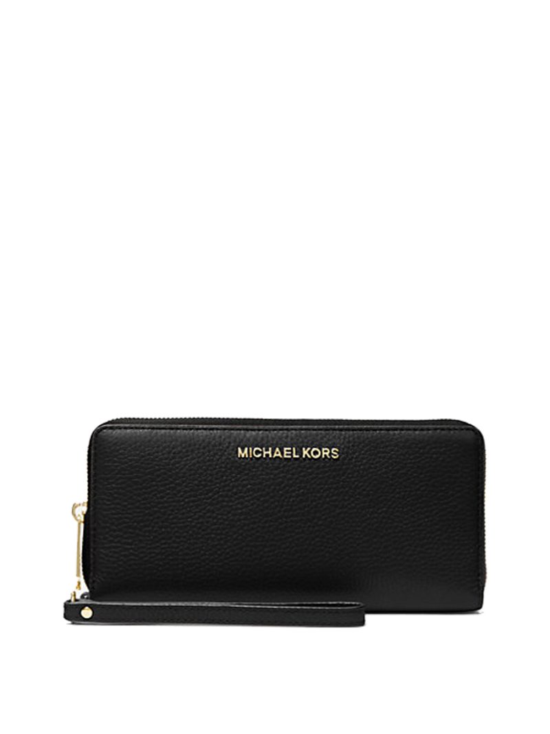 MICHAEL Michael Kors Jet Set Travel Large Pebbled Leather Wristlet