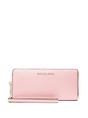MICHAEL Michael Kors Jet Set Travel Large Pebbled Leather Wristlet
