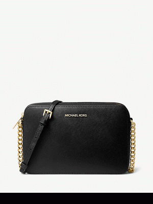 MICHAEL Michael Kors Jet Set Large Saffiano Leather Crossbody Bag