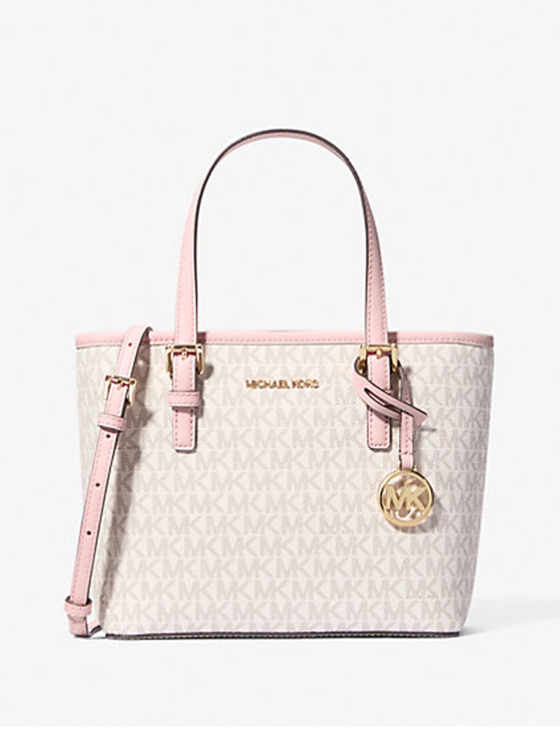 MICHAEL Michael Kors Jet Set Travel Extra Small Logo Top Zip Tote Bag