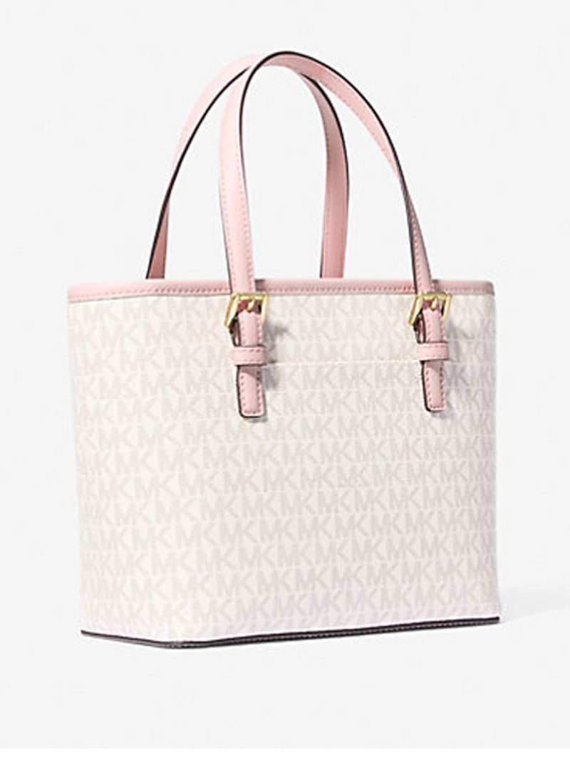 MICHAEL Michael Kors Jet Set Travel Extra Small Logo Top Zip Tote Bag - Image 3