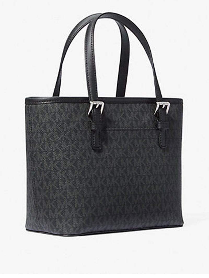 MICHAEL Michael Kors Jet Set Travel Extra-Small Logo Top-Zip Tote Bag - Image 3