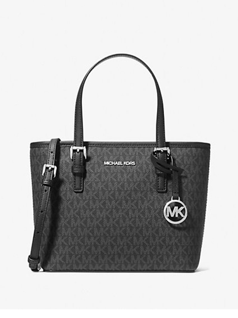 MICHAEL Michael Kors Jet Set Travel Extra-Small Logo Top-Zip Tote Bag