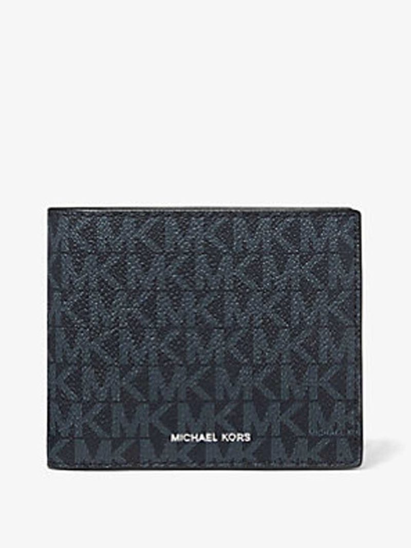 MICHAEL Michael Kors Cooper Logo Billfold Wallet With Coin Pouch