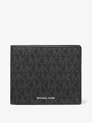 MICHAEL Michael Kors Cooper Logo Billfold Wallet With Coin Pouch