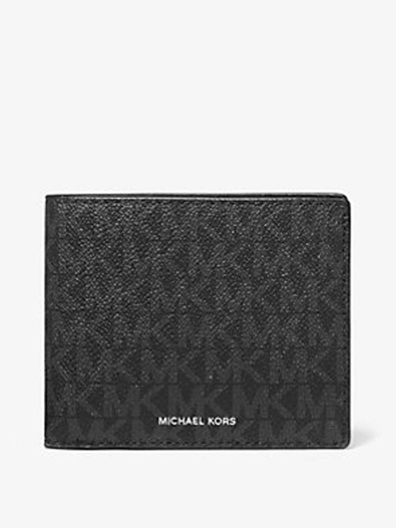 MICHAEL Michael Kors Cooper Logo Billfold Wallet With Coin Pouch