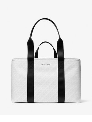 MICHAEL Michael Kors Cooper Signature Logo Tote Bag