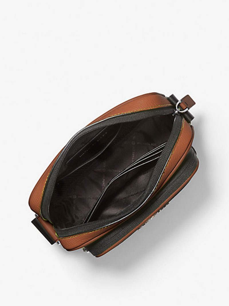 MICHAEL Michael Kors Cooper Pebbled Leather Camera Bag - Image 2