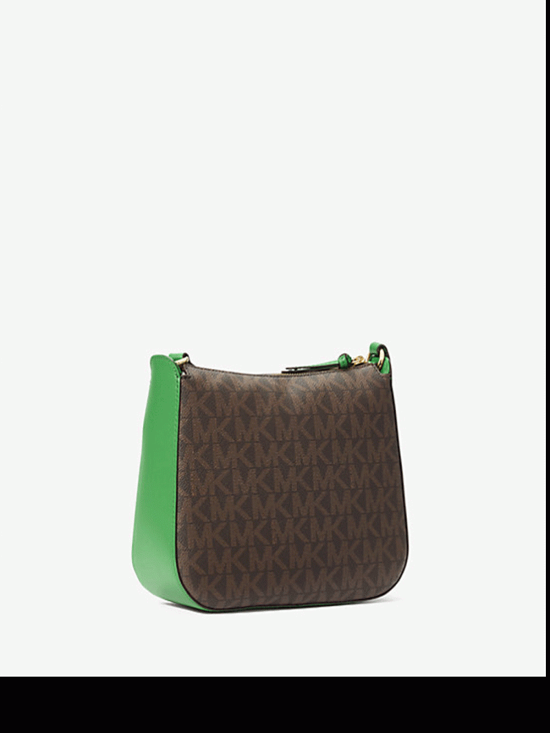 MICHAEL Michael Kors Samira Large Signature Logo Messenger Bag - Image 3