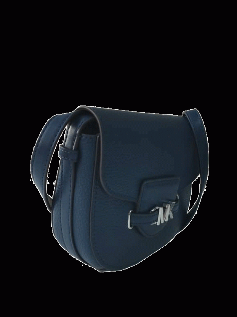 MICHAEL Michael Kors Reed Small Pebbled Leather Crossbody Bag - Image 3