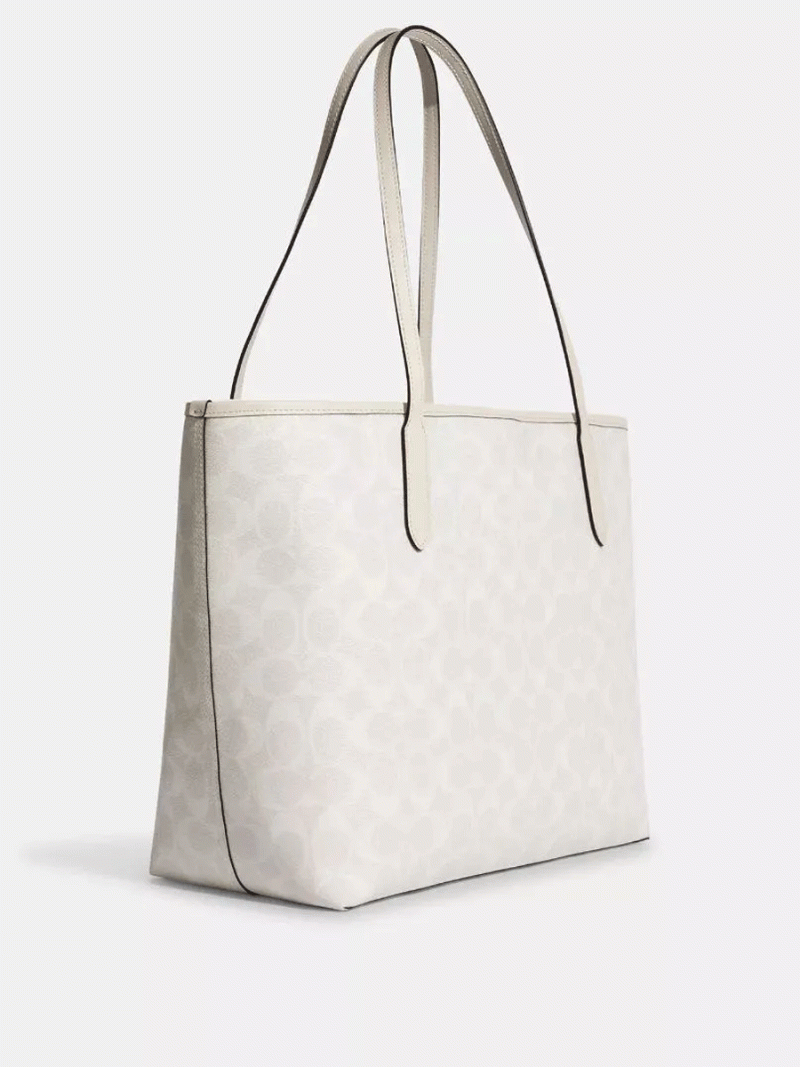 COACH City Tote In Signature Canvas (AS IS) - Image 2