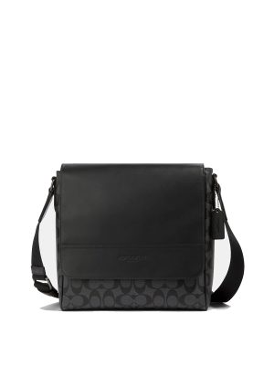 COACH Houston Map Bag In Signature Canvas