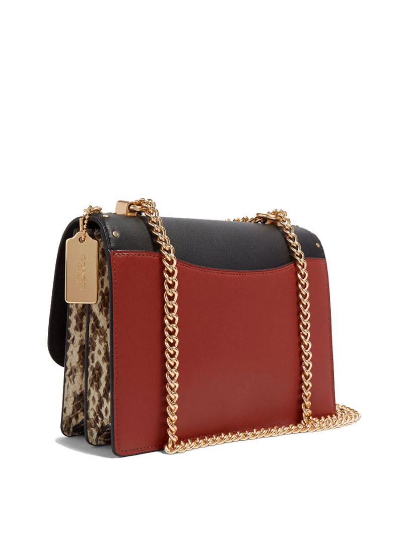 COACH Klare Crossbody In Signature Canvas With Rivets (AS IS) - Image 4