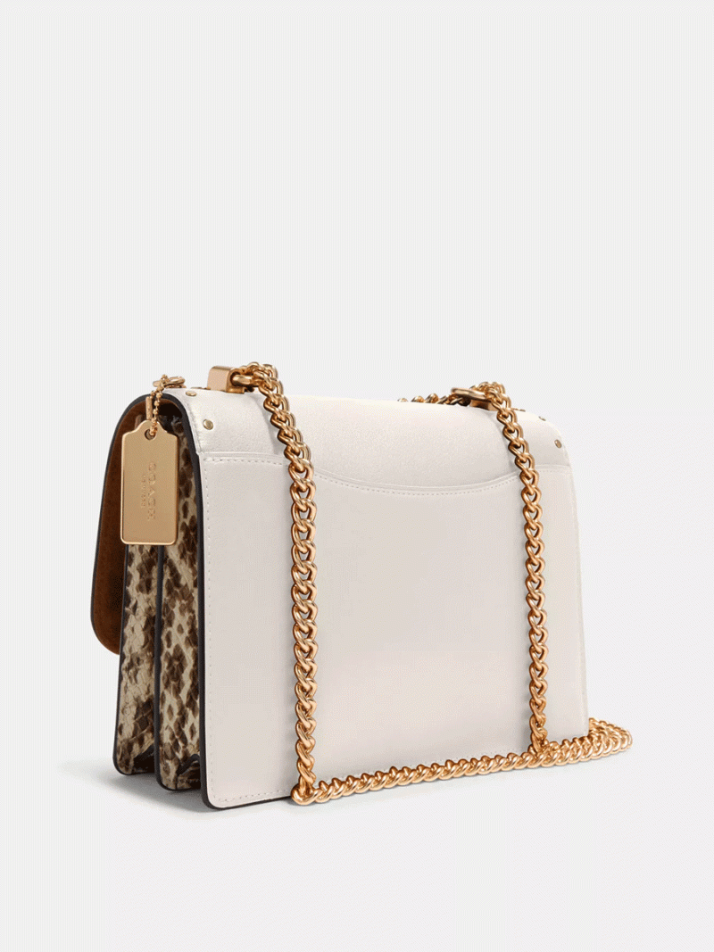 COACH Klare Crossbody In Signature Canvas With Rivets (AS IS) - Image 3