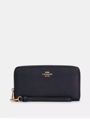 COACH Long Zip Around Wallet