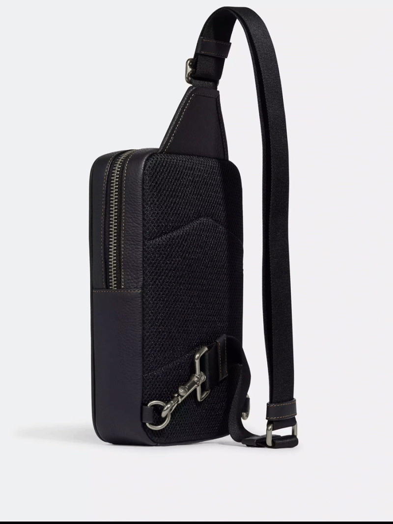 COACH Sullivan Pack In Blocked Signature Canvas - Image 3