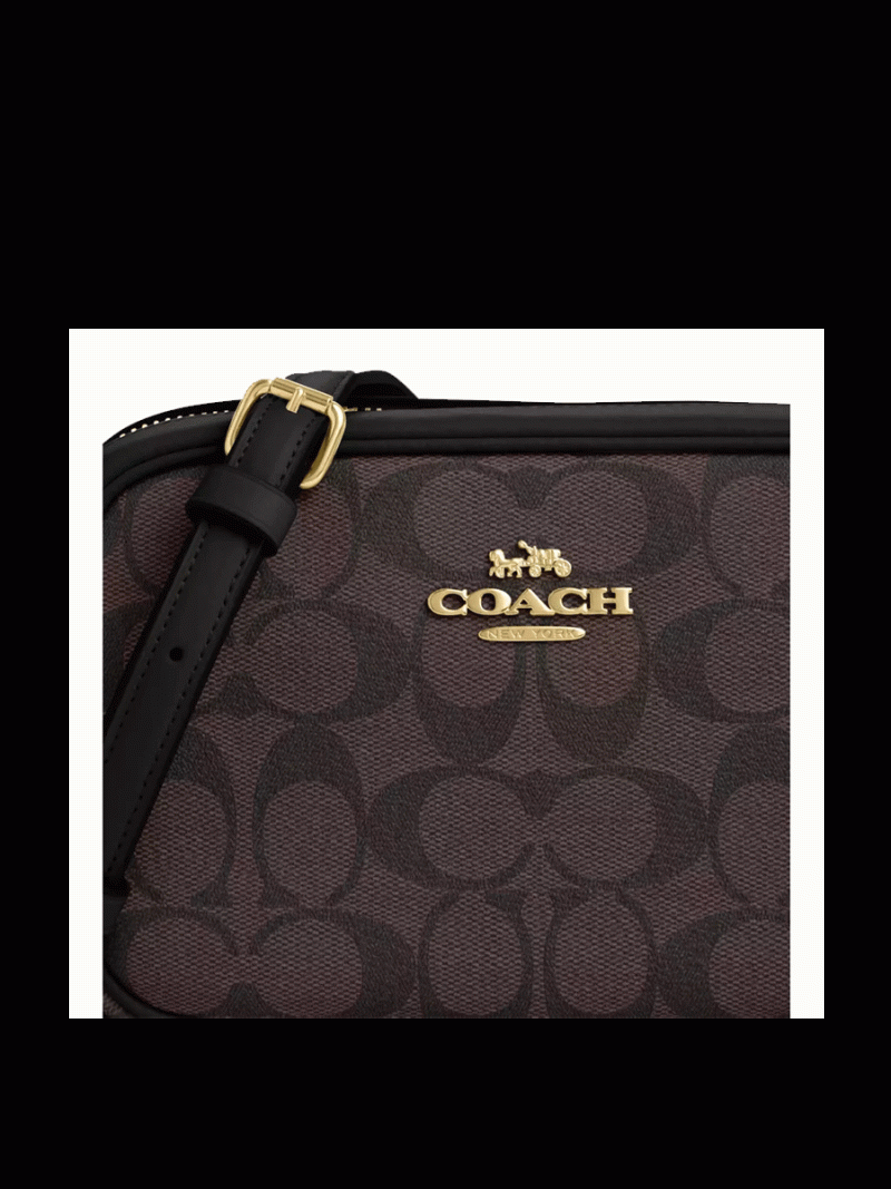 COACH Mini Jamie Camera Bag In Signature Canvas - Image 3