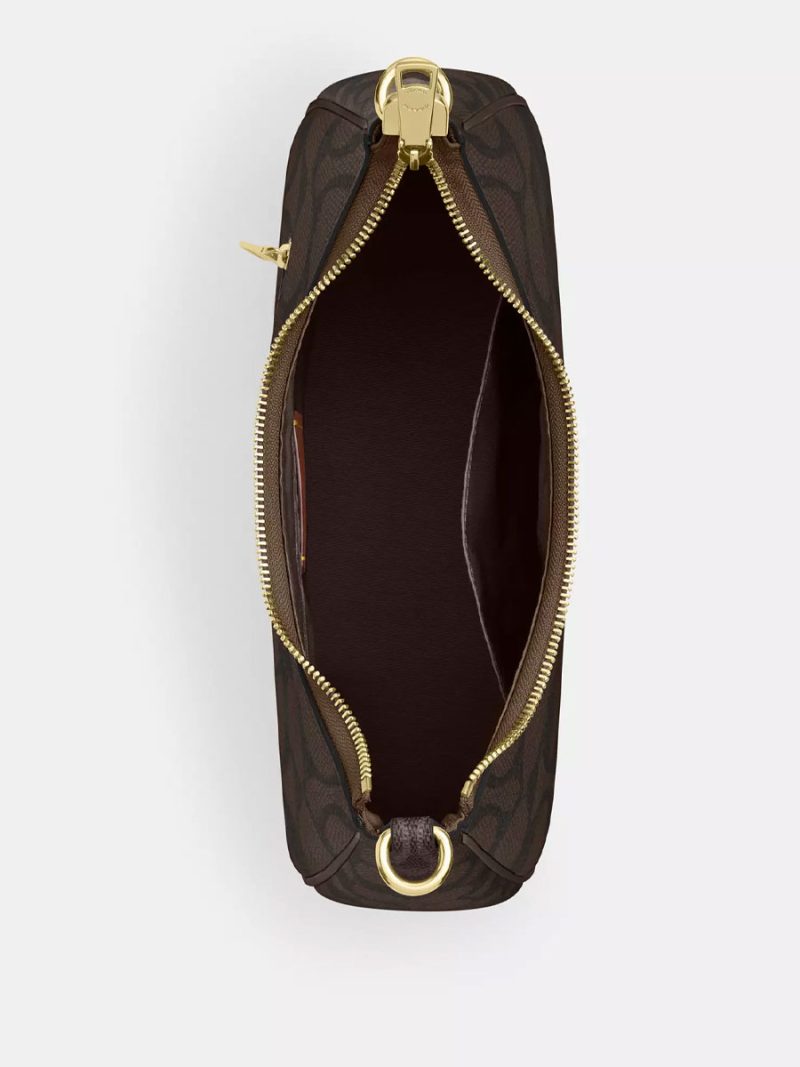 COACH Teri Hobo Bag In Blocked Signature Canvas - Image 2