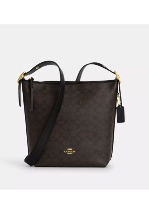 COACH Val Duffle Bag In Signature Canvas