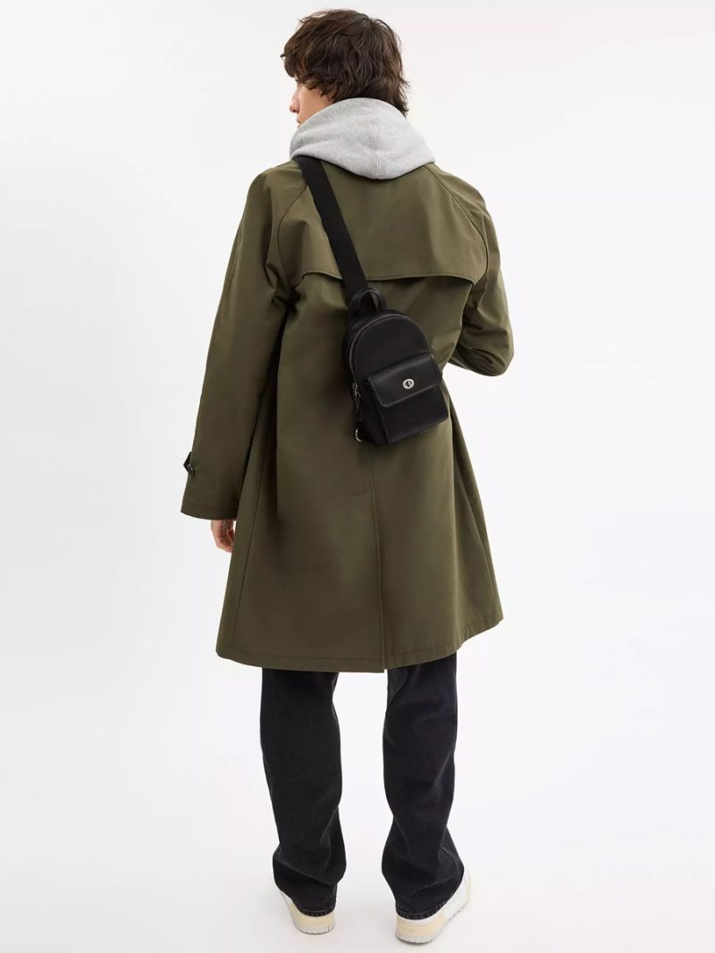 COACH Small Turnlock Sling Pack In Signature Canvas - Image 5