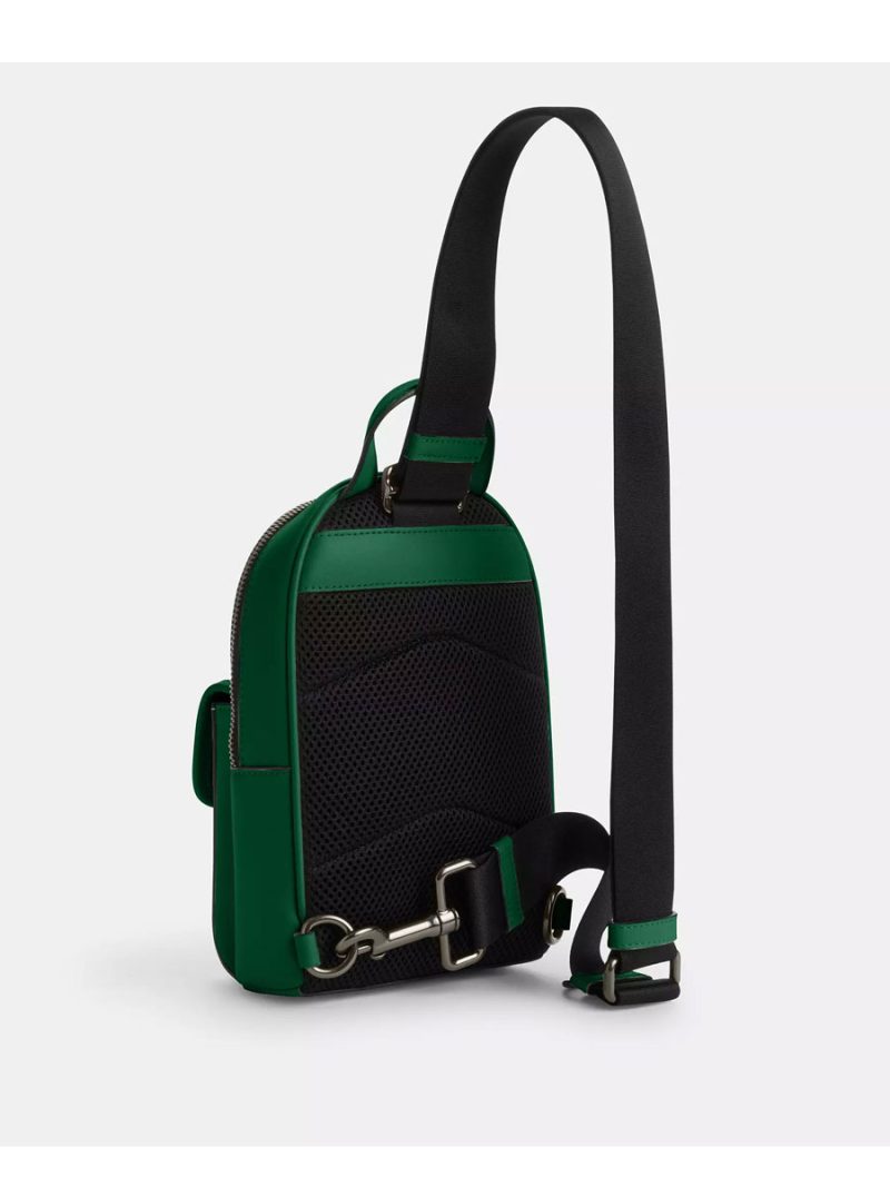 COACH Small Turnlock Sling Pack In Signature Canvas - Image 4