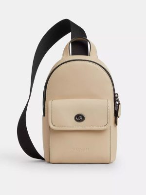COACH Small Turnlock Sling Pack In Signature Canvas