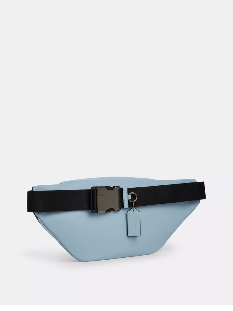 COACH Racer Belt Bag In Colorblock Signature Canvas - Image 4