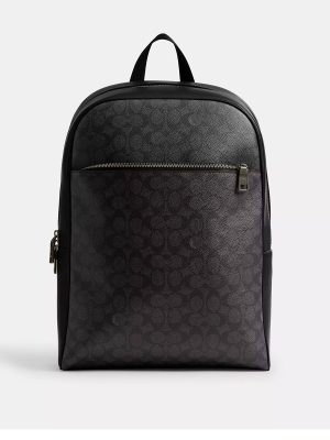 COACH Owen Backpack In Signature Canvas