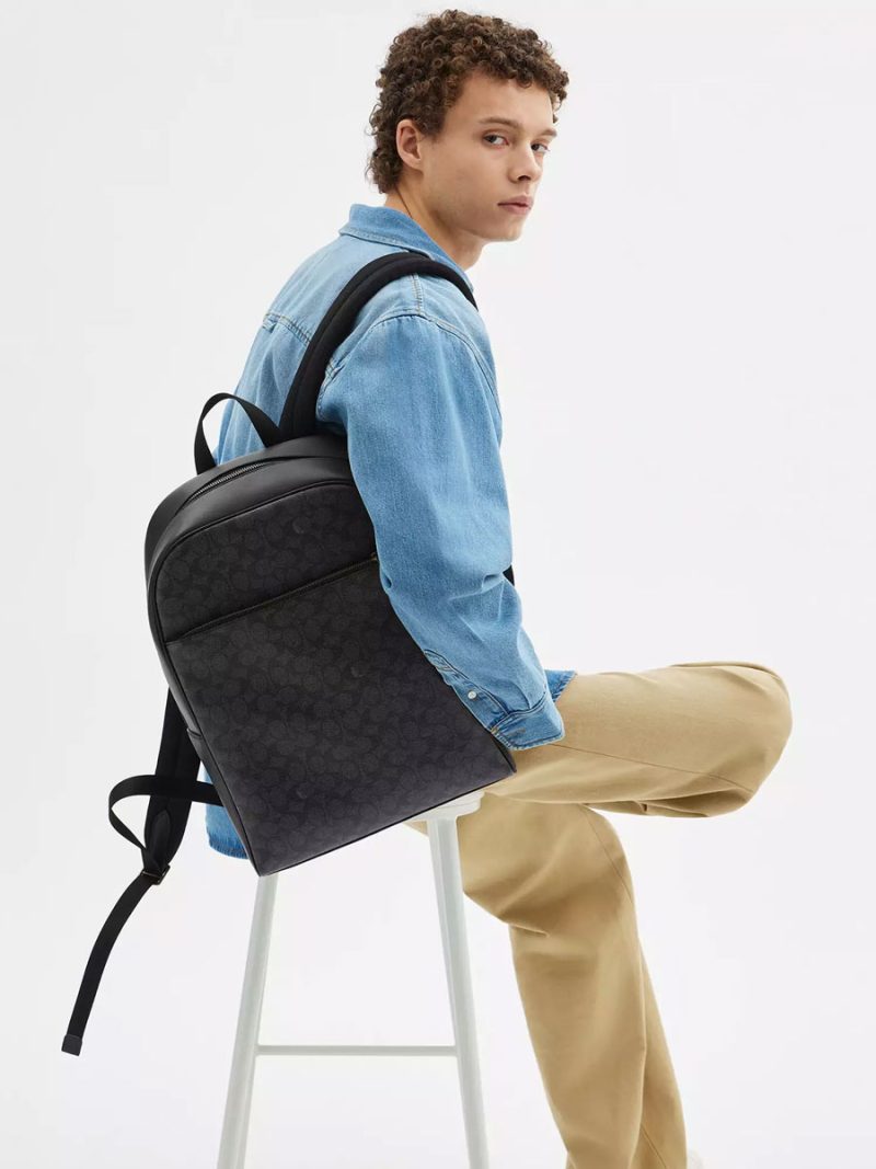 COACH Owen Backpack In Signature Canvas - Image 5