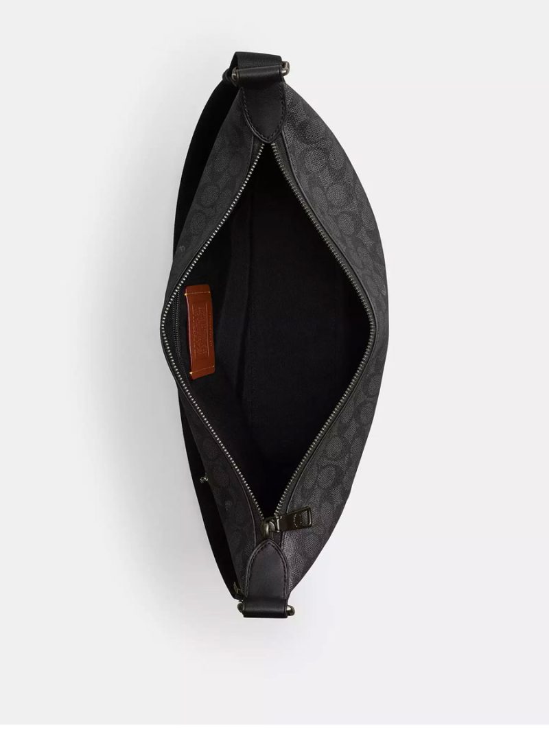 COACH Finn Crossbody Bag In Signature Canvas - Image 3