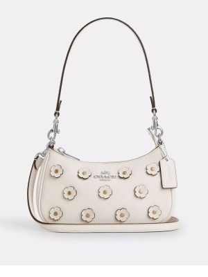 COACH Teri Mini Crossbody Bag With Floral Applique