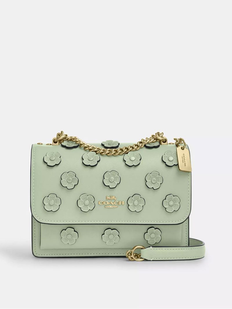 COACH Mini Klare Crossbody Bag With Floral Applique