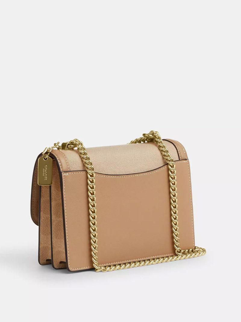 COACH Mini Klare Crossbody Bag In Colorblock Signature Canvas - Image 3
