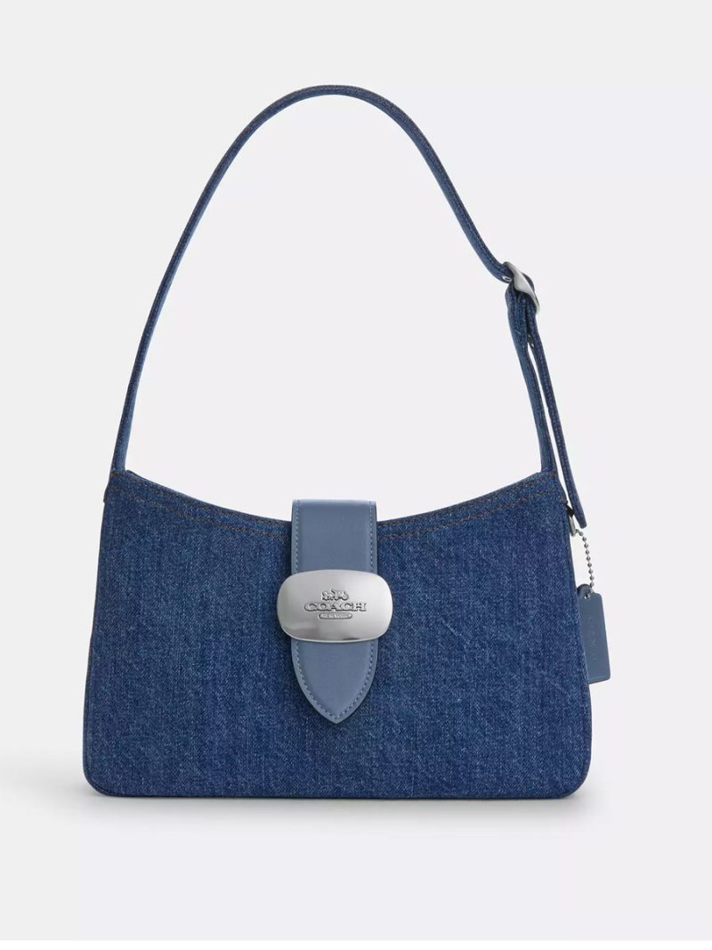 COACH Eliza Shoulder Bag In Signature Denim