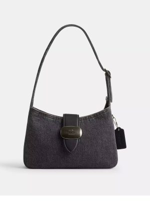 COACH Eliza Shoulder Bag In Signature Denim