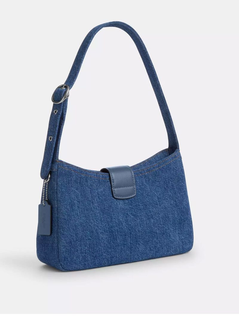 COACH Eliza Shoulder Bag In Signature Denim - Image 3