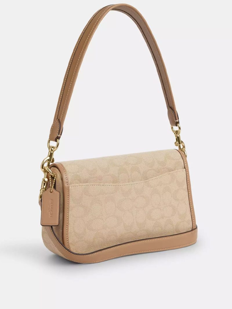 COACH Hadley Shoulder Bag With Signature Canvas - Image 3