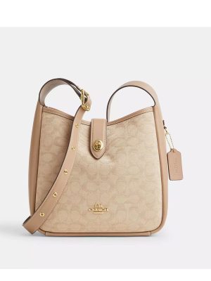 COACH Hadley Convertible Crossbody Bag With Signature Canvas