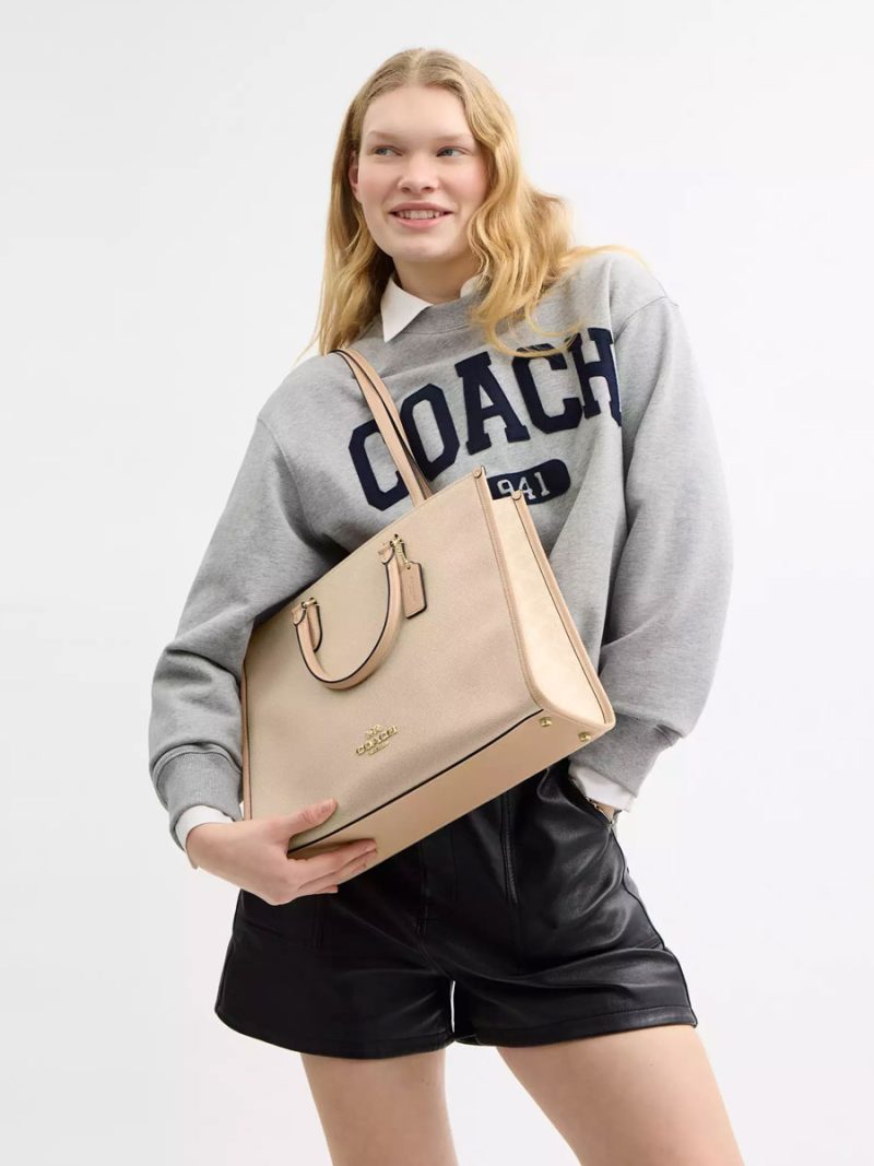 COACH Maggie Tote Bag In Colorblock - Image 5