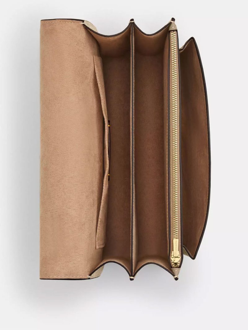 COACH Klare Top Handle Bag In Colorblock Signature Canvas - Image 2