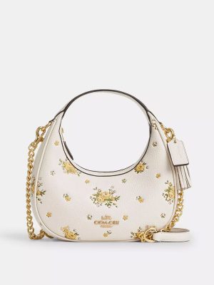 COACH Carmen Mini Crossbody Bag With Floral Print