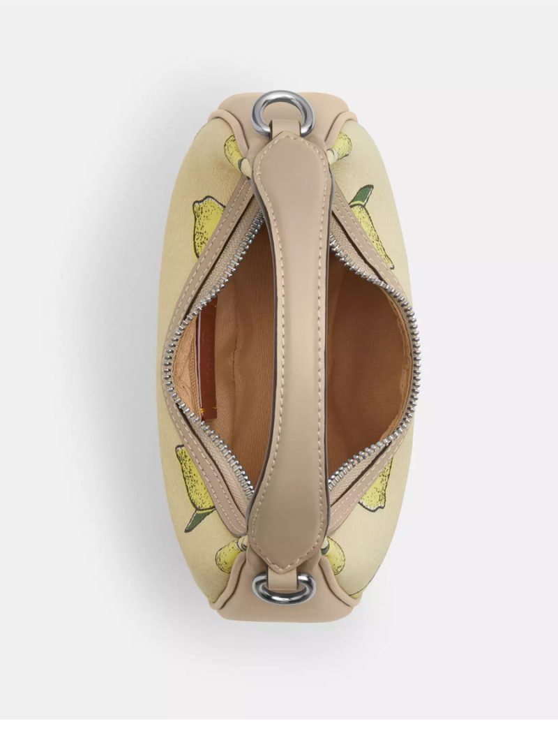 COACH Carmen Mini Crossbody Bag With Lemon Print - Image 3