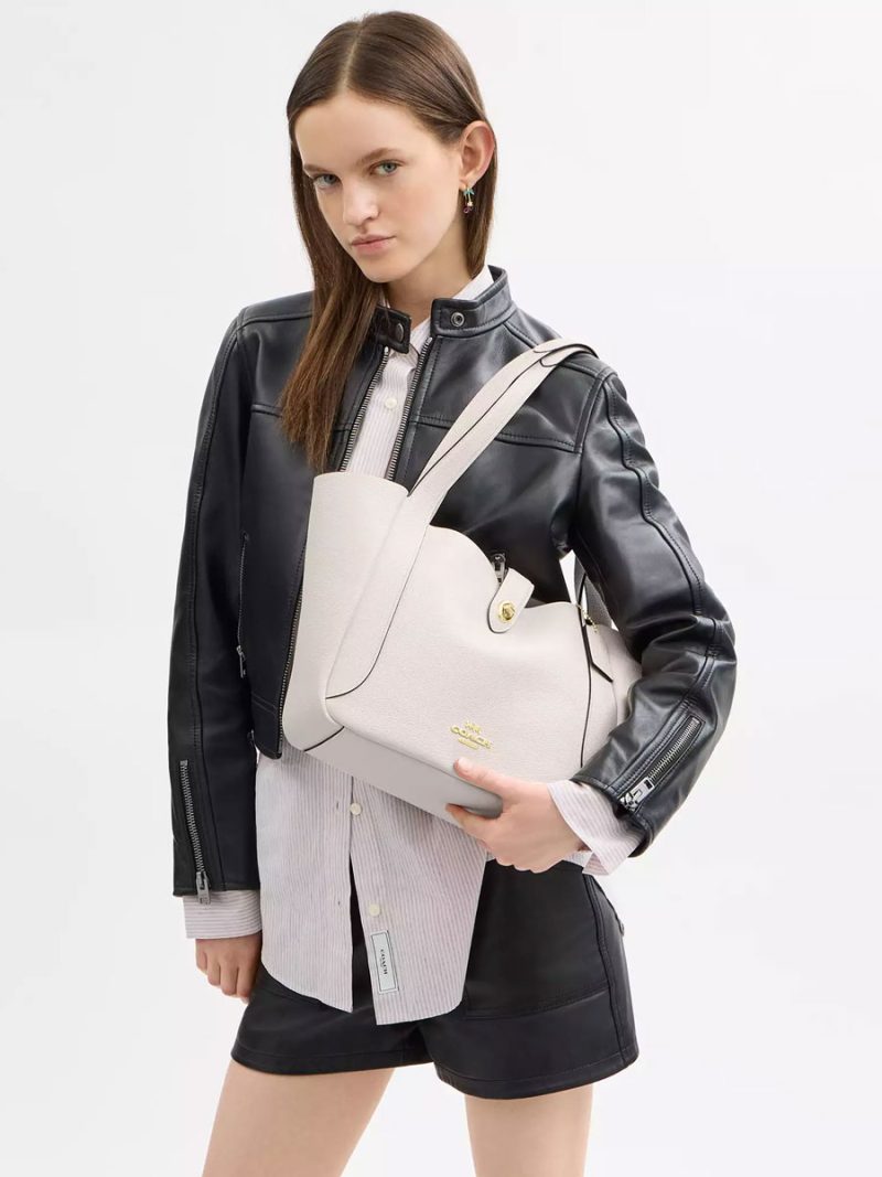 COACH Hadley Turnlock Tote Bag - Image 5