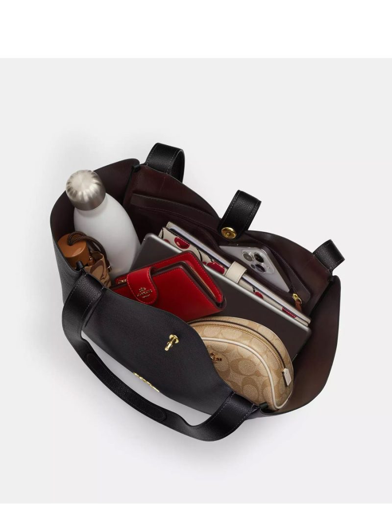 COACH Hadley Turnlock Tote Bag - Image 2