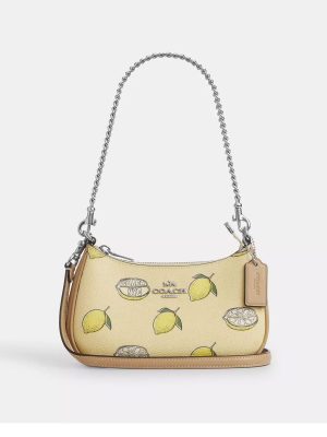 COACH Teri Mini Crossbody Bag With Lemon Print