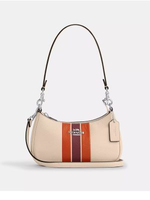 COACH  Teri Mini Crossbody Bag With Stripe