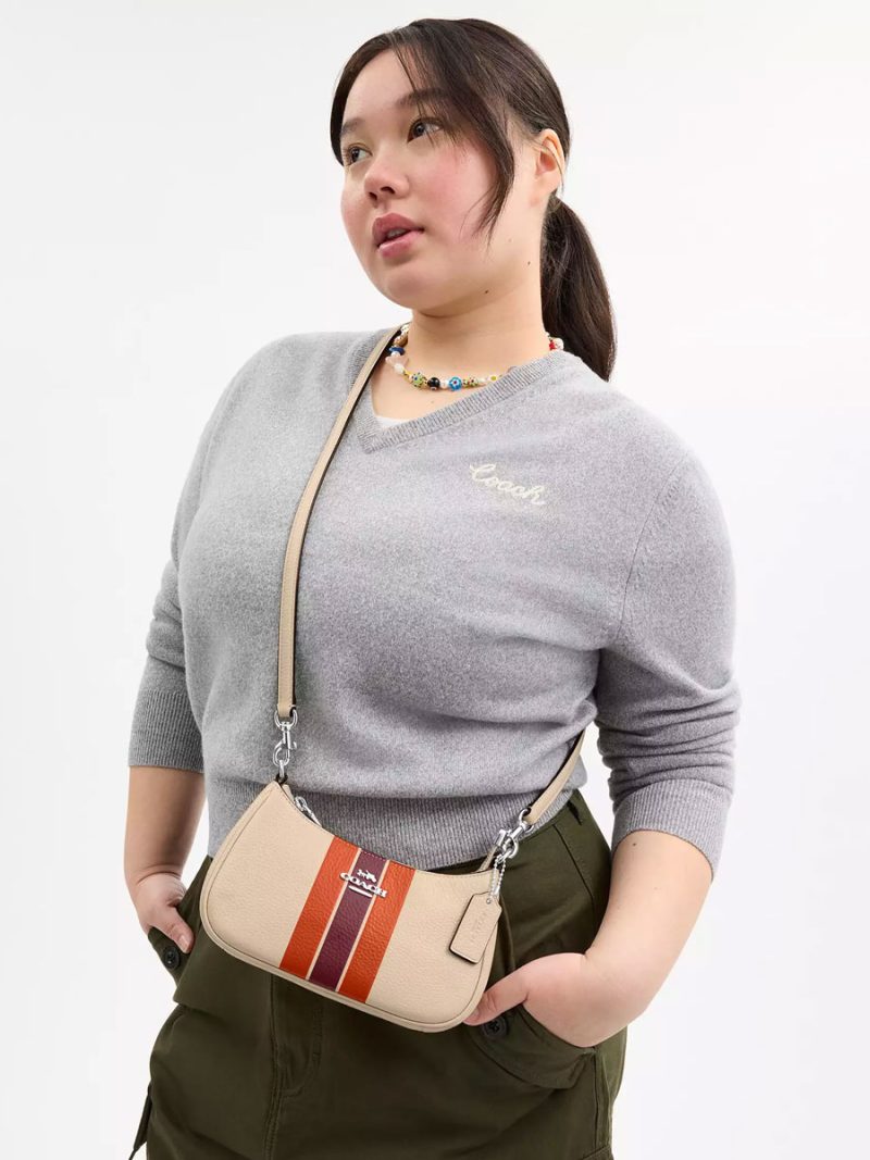 COACH  Teri Mini Crossbody Bag With Stripe - Image 5