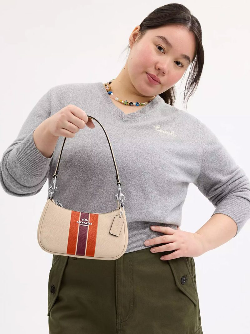 COACH  Teri Mini Crossbody Bag With Stripe - Image 6