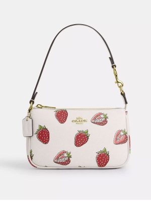 COACH Nolita 19 With Strawberry Print