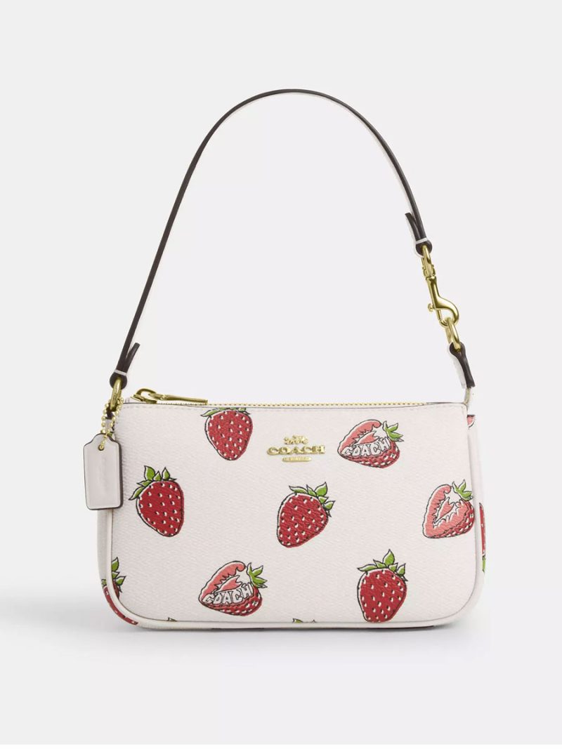 COACH Nolita 19 With Strawberry Print